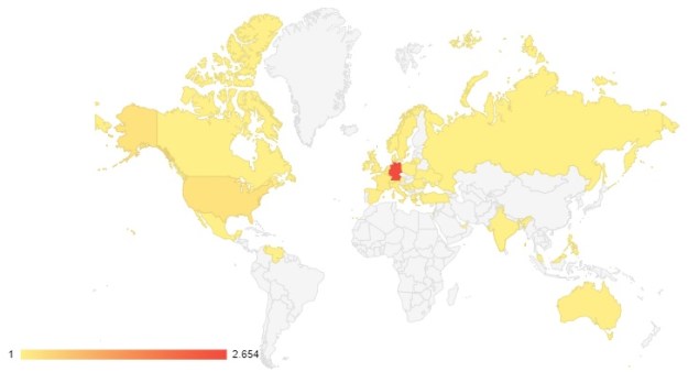 2017.10.09. SSADH world map